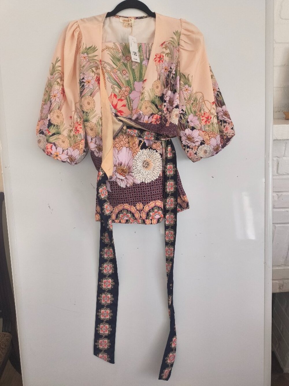 Apeach Kimono Style Top